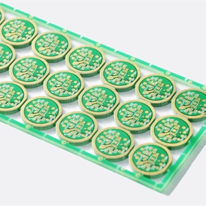 FR4 double-sided green immersion gold 2.5MM thickness